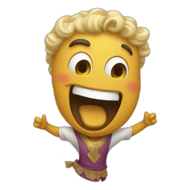 Abogada celebrando sticker