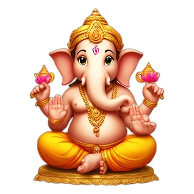 ganpati  sticker