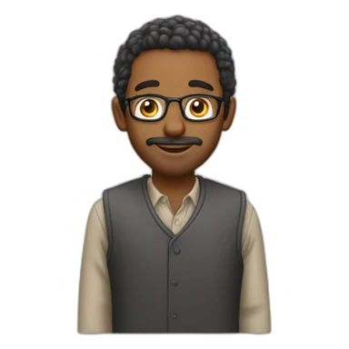 Omar est en cours d’anglais et se fais réprimander par la professeur  sticker