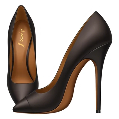 1990’s posh spice black stilettos sticker