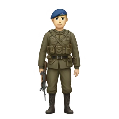 iceland soldier sticker