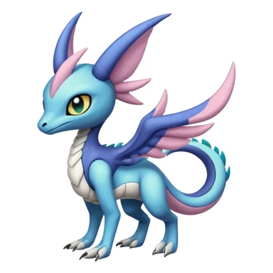 Meloetta-Sergal-Cresselia-Palkia-Stitch-Fakémon-creature-hybrid sticker