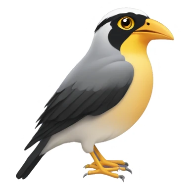 Mynah bird sticker