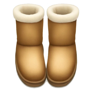 pair of ugg slipper sticker