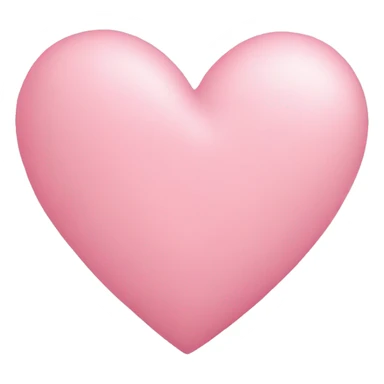 Pastell rosa Heart sticker