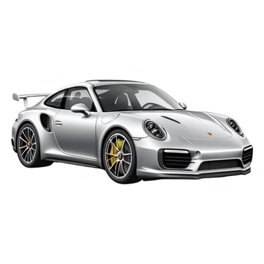 Porsche 911 Turbo S sticker