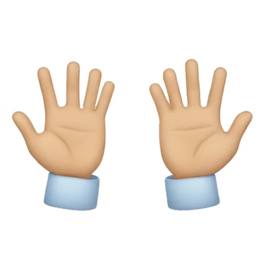 someone with right hand good and left hand bad sticker