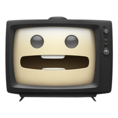 tv with film sticker