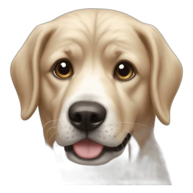 My dog champ sticker