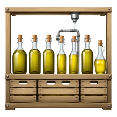 Olive oil factory sticker