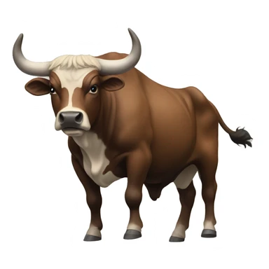 Bucking Bull full body sticker