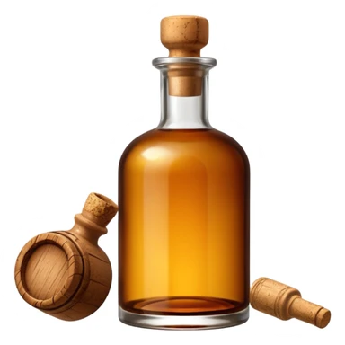 rum bottle sticker