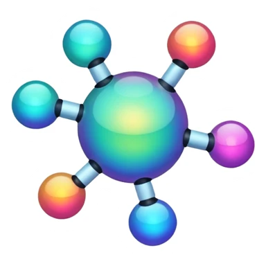 molecule eating sticker