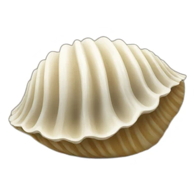 fossile coquillage sticker