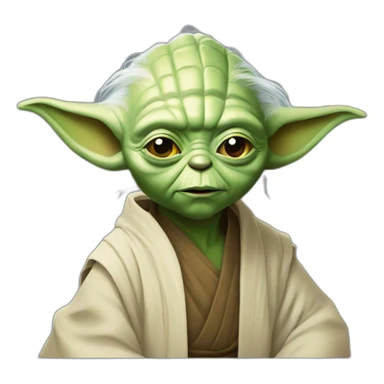 STAR WARS yoda sticker
