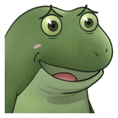 winking face holding 6 7  sticker