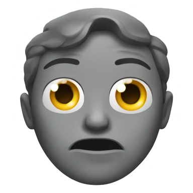 Normal emoji but its have a ⚡️ on eyes sticker