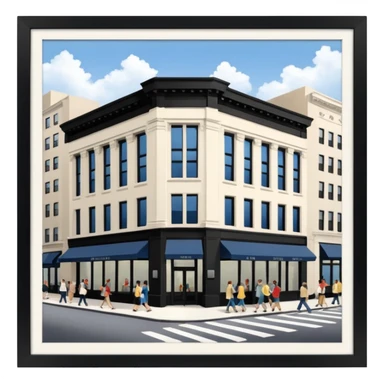 Abercrombie & Fitch in Midtown sticker