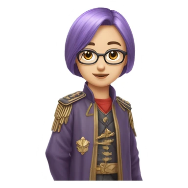 Fourth wing violet and ￼ xanden ￼￼ sticker