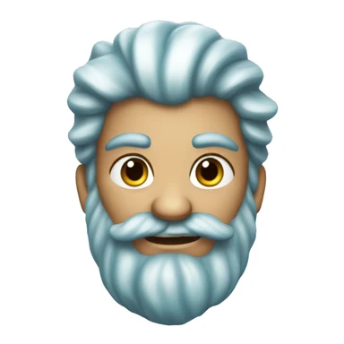 King Triton mermaid  sticker