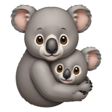 Koala wit mom sticker