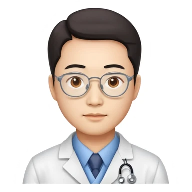 Chinese scientist super realistic  sticker