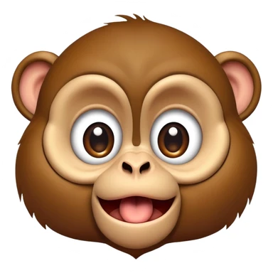 Goofy ahh monkey sticker