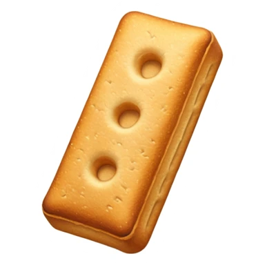 elongated crouton without a face sticker