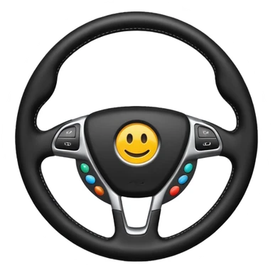 car steering wheel sticker