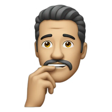 to smoke a cigarette sticker