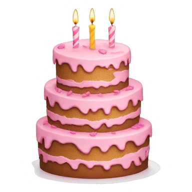 Birthday cake emoji sticker