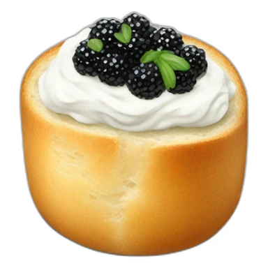 caviar-bread-with-sourーcream sticker