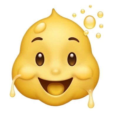 yellow emoji with snot coming out of nose sticker