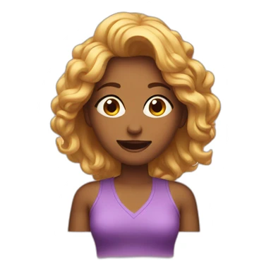 Surprise women sticker