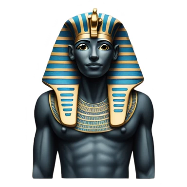 egypt sarcophagus coffie gold blue white black , full body  sticker