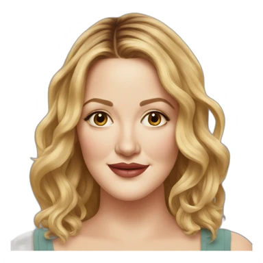 drew barrymore sticker