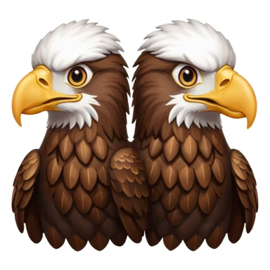 Eagle with two heads sticker