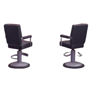 underground superhero command center beneath barbershop, barber chair elevator, beard-themed technology sticker