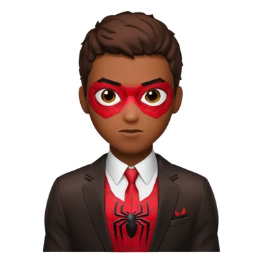 spider-man miles morals sticker