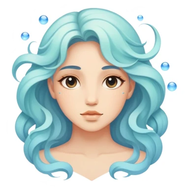 Gemini zodiac mixed with Pisces zodiac  sticker