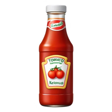 tomato ketchup sticker