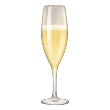 prosecco flute, girly sticker