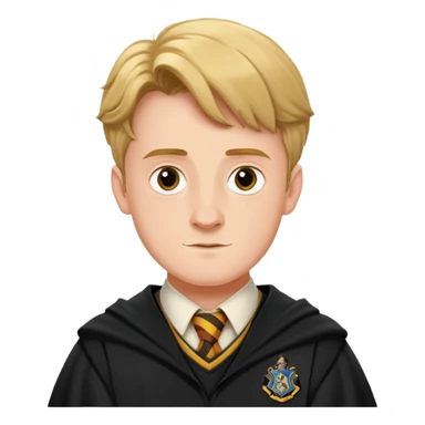 Hugh Mitchell is colin creevey in harry potter, wear hogwarts uniform sticker