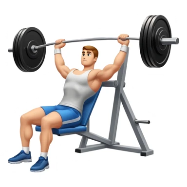 seated bench press motion with adjustable resistance sticker