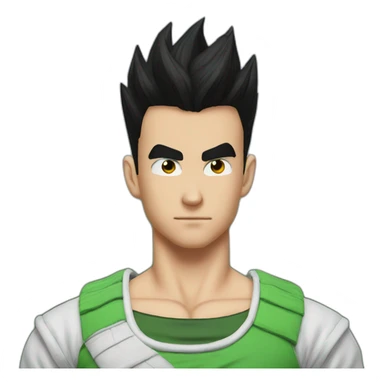 Gohan realist sticker