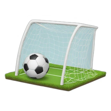 soccer goal sticker