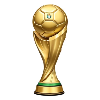 FIFA World Cup trophy sticker