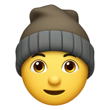 Tuque en queue de castor  sticker