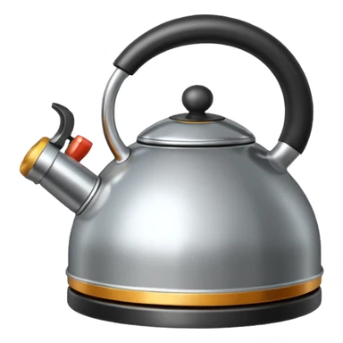 The kettle whistles  sticker