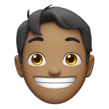 Chimo bayo smiling sticker